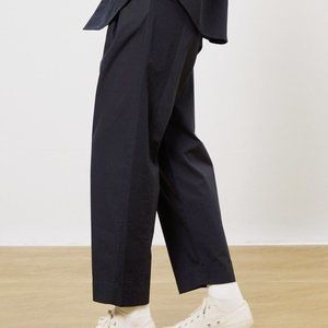woman pants dark blue